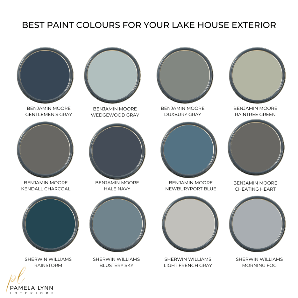 Picture of: Best Paint Colours to Transform Your Lake House Exterior