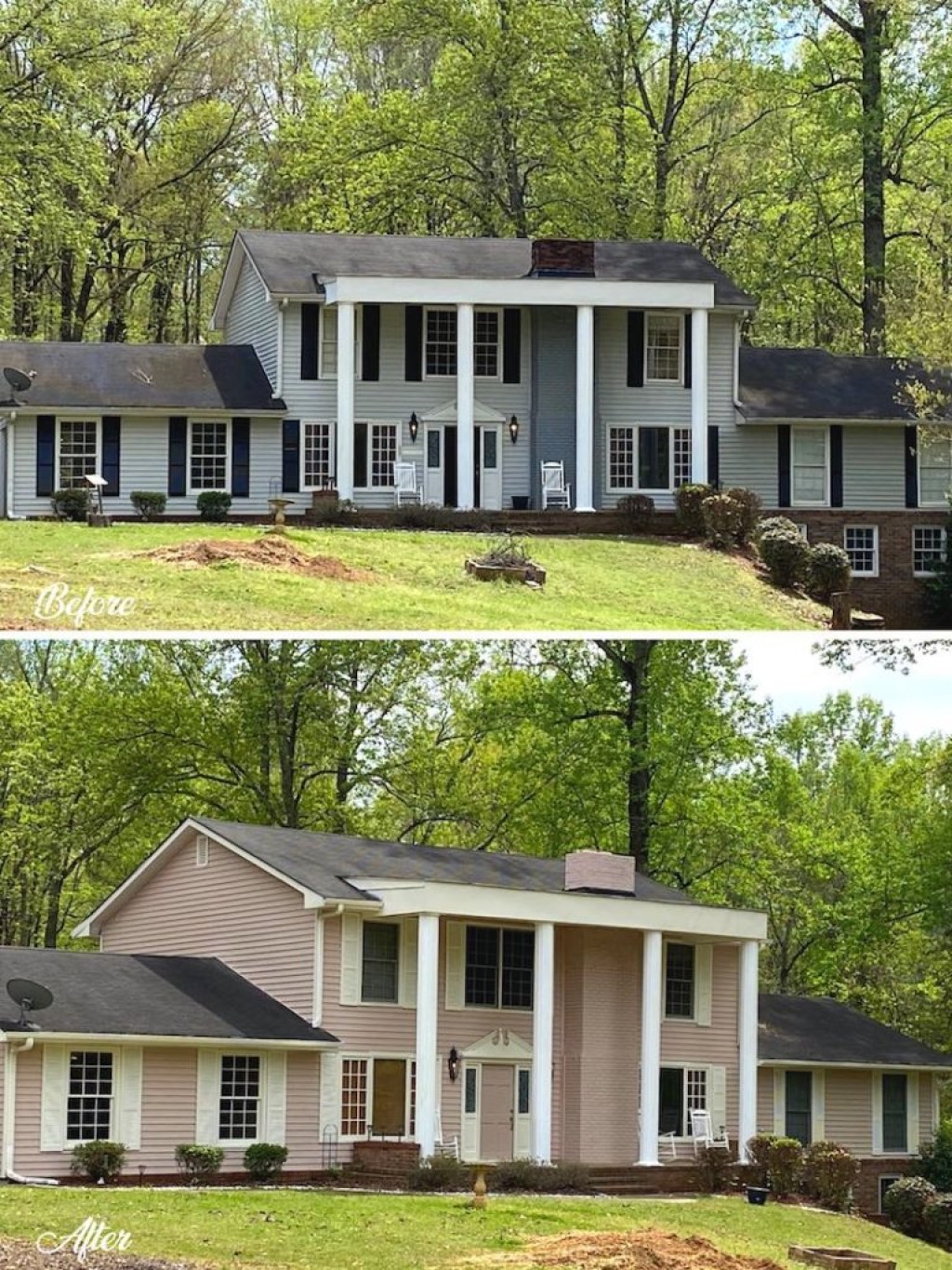 Picture of: Exterior Home Painting Makeover Brentwood TN  Exterior House Painting