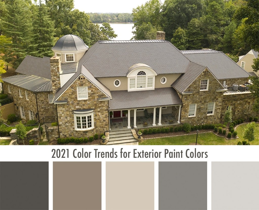 Picture of: Exterior House Paint Color Trends of  – DaVinci Roofscapes