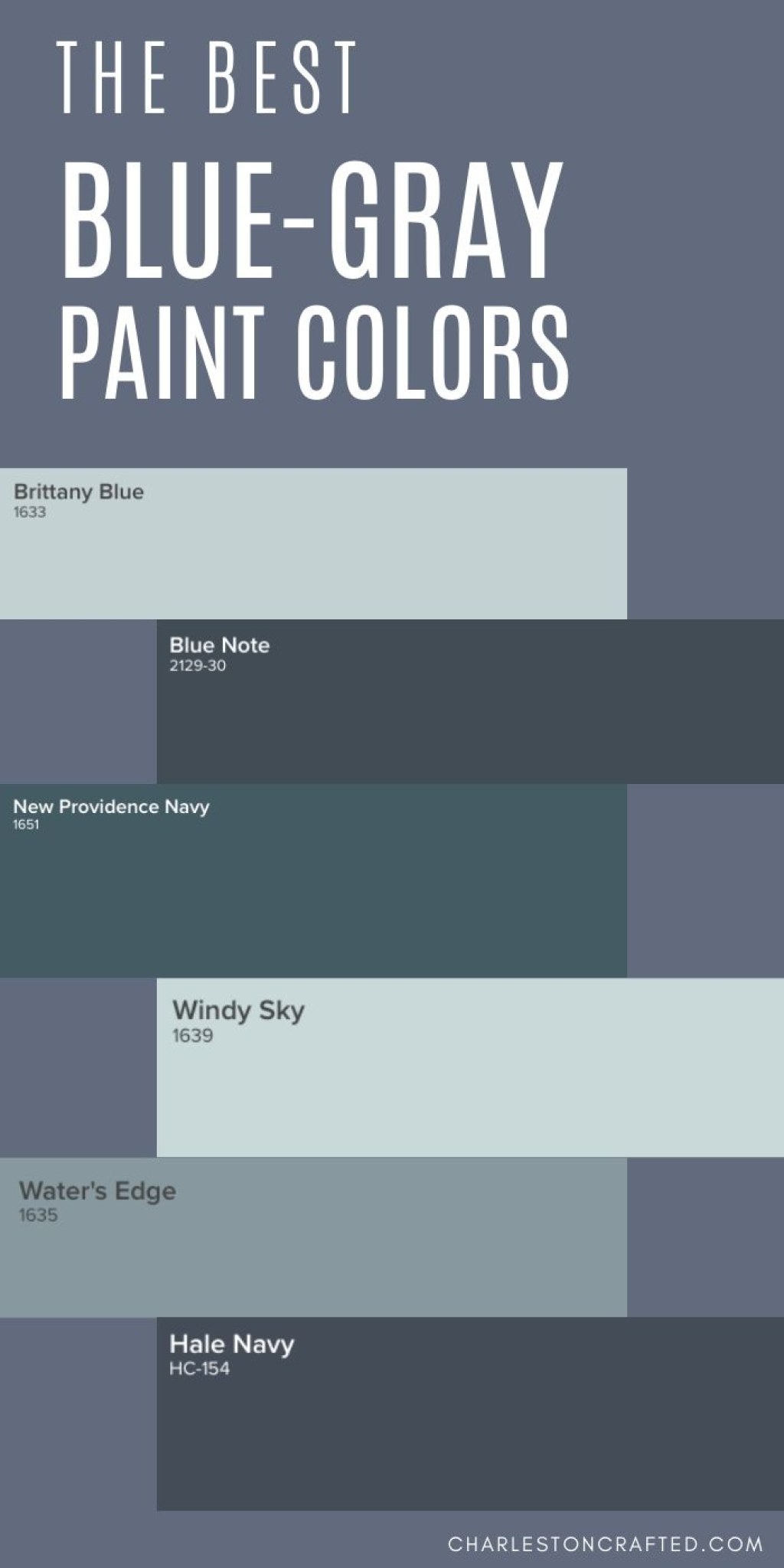 Picture of: The  Best Blue-Gray Paint Colors for