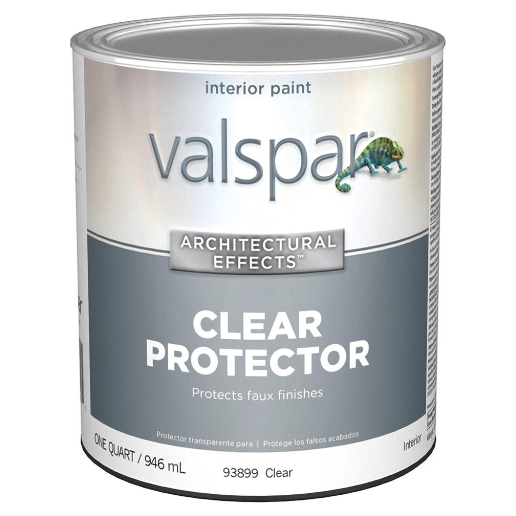 Picture of: Valspar Signature Satin Clear Latex Interior Paint (-Quart) at
