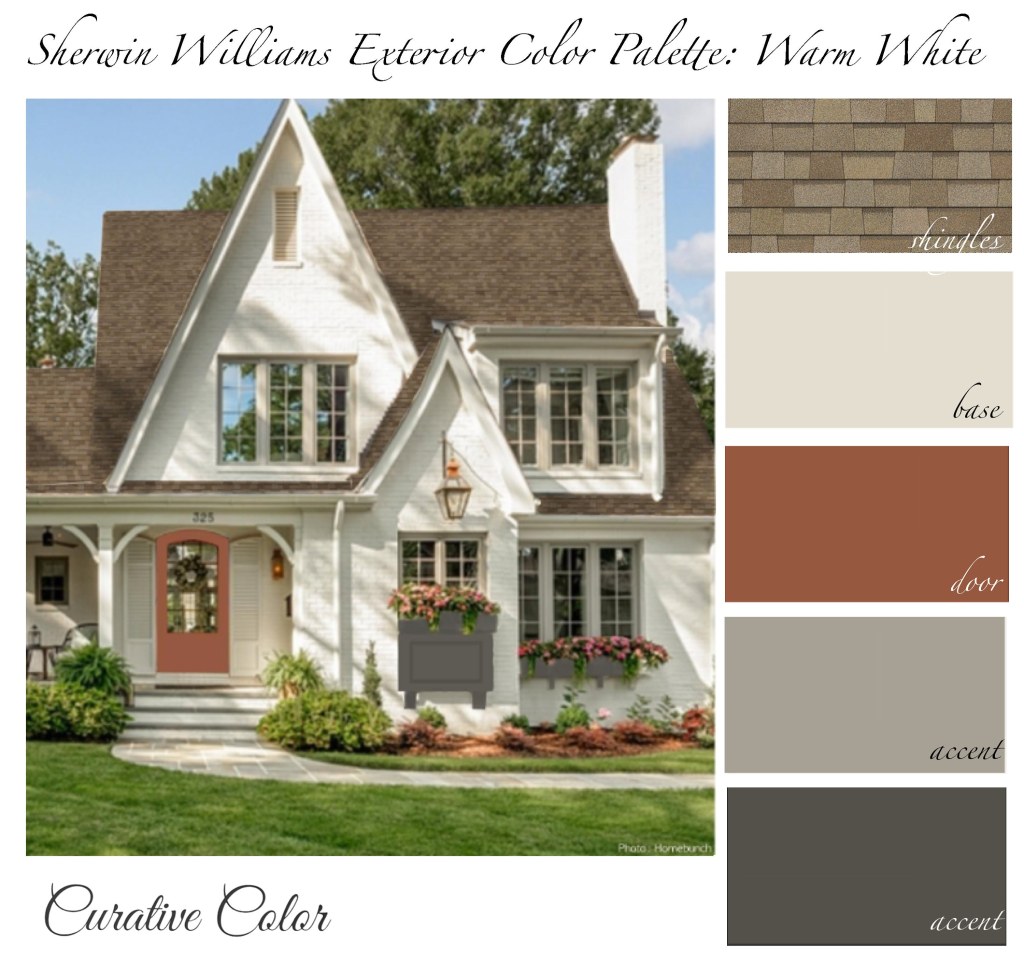 Picture of: Warm White – SHERWIN WILLIAMS Exterior Color Palette